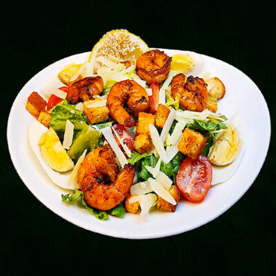 Caesari salat krevettidega